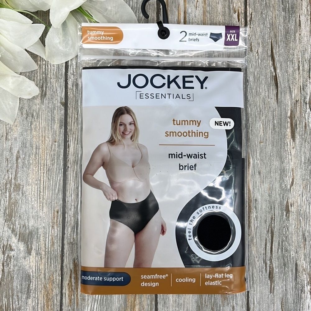 Seamfree Brief Panties Cooling Shapewear Body Slimming Underwear 2-Pack Size XXL